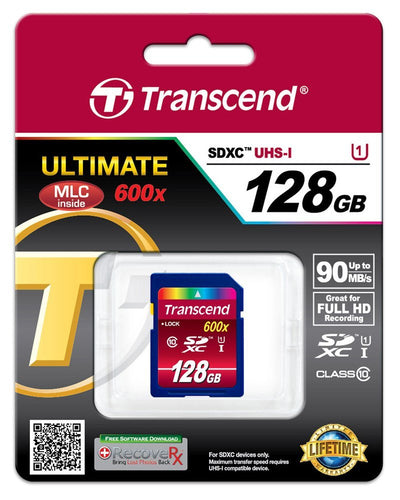 Transcend TS128GSDXC10U1 memory card