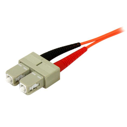 Fiber Optic Cable Multimode Duplex 50/125 SC/SC 2m OFNP Plenum
