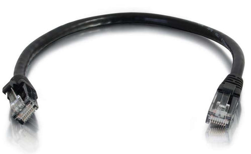 Cat6a Netzwerkkabel 8ft RJ-45 U/UTP Ethernet Schwarz