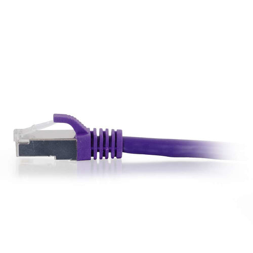 25ft Cat6 Networking Cable S/FTP RJ-45 Purple - C2G
