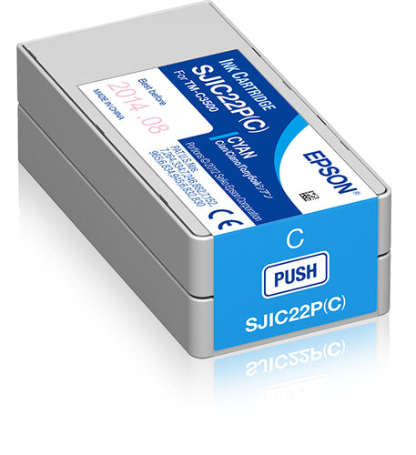 Epson SJIC22P(C) ink cartridge