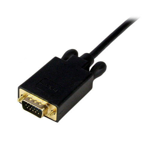 StarTech.com MDP2VGAMM3B Mini DisplayPort-auf-VGA-Adapterkabel – 0,9 m – 1080p Video