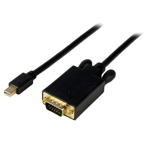 StarTech.com MDP2VGAMM3B Mini DisplayPort-auf-VGA-Adapterkabel – 0,9 m – 1080p Video