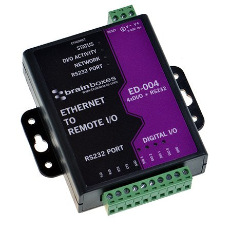 Digital-I/O-Modul Brainboxes ED-004 4 Kanäle RS-232-Schnittstelle
