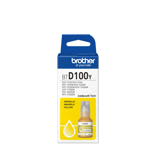 Brother BTD100Y printer ink refill