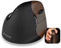 Wireless Optical VerticalMouse 4 Right-Handed Ergonomic Black