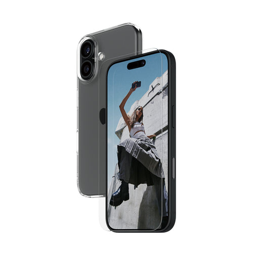 iPhone 16 2-in-1 Protection Bundle - PanzerGlass SAFE Scratch & Shock Resistant