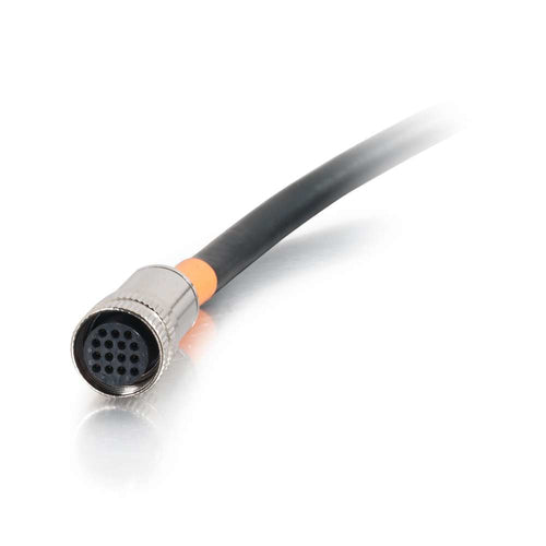 Coaxial Cable C2G RapidRun 100ft Black High-Performance