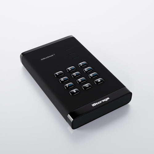 iStorage diskAshur3 4TB Secure Portable SSD FIPS 140-3 AES Encryption
