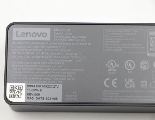 Lenovo 5A10W86255 65W Netzteil – Laptop-Ladegerät