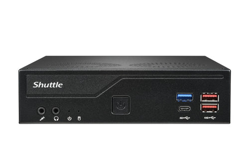 Shuttle DH770 Mini PC Barebone - Intel H770, LGA 1700, 2x HDMI, 2x DP