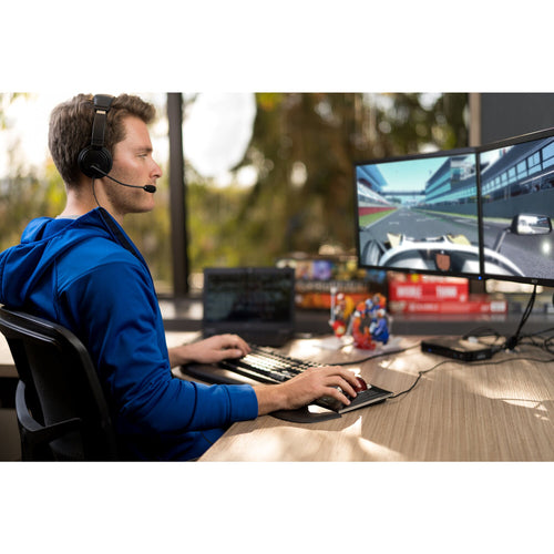 Headset Kensington K97601WW USB-A Wired Lightweight Microphone Black