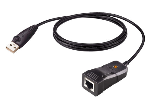 USB-Seriell-Kabel ATEN UC232BF 1,2m Schwarz Stecker auf Buchse RJ-45