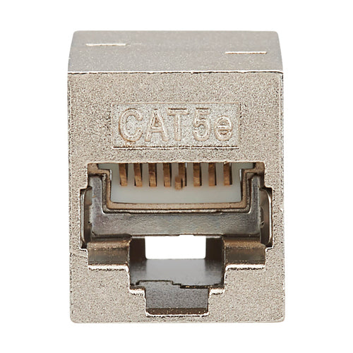 Cat5e In-Line Coupler RJ45 F/F Modular Shielded Connector Tripp Lite