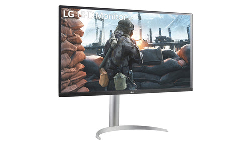 LG 27BP55U-B 27" 4K Ultra HD LED Monitor - Silver, 5ms Response Time