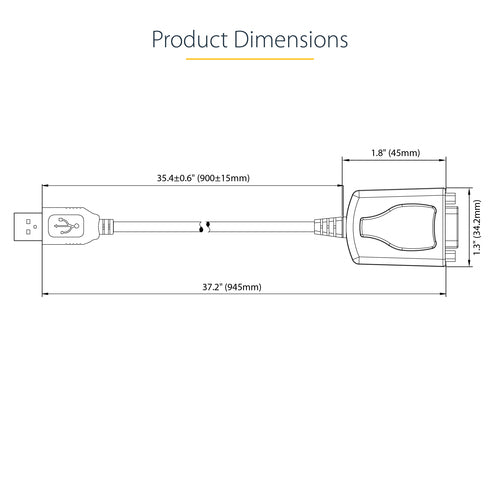 StarTech.com 21050-PC-SERIAL-LP interface cards/adapter