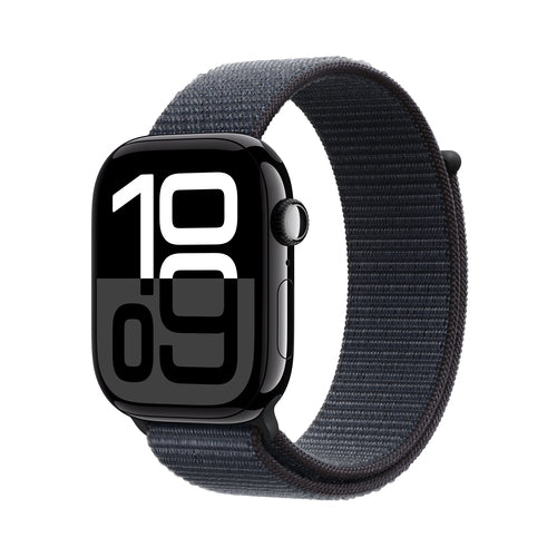 Apple Watch Series 10 GPS + Cellular 46mm Jet Black Aluminium Case OLED Touchscreen 64GB