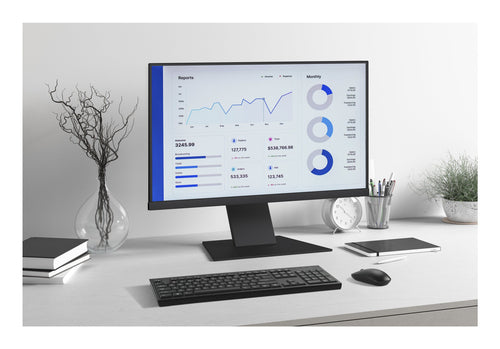 Kensington KM270 EQ Kabelloses Tastatur-Maus-Set – Schwarz – Bluetooth & RF – Wiederaufladbar