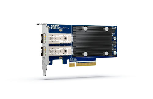 QNAP QXG-10G2SF-X710 Netzwerkkarte - PCI Express, Kabelgebunden, Intern