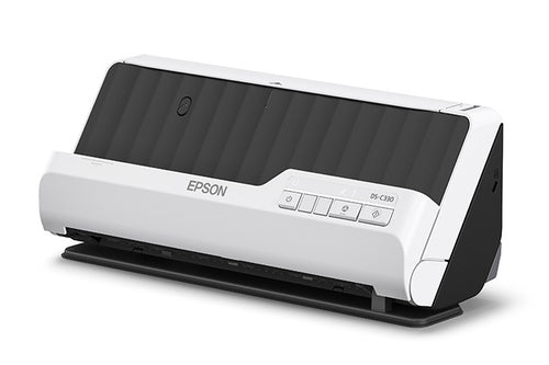 Epson DS-C330 Dokumentenscanner – Hochleistungs-Dokumentenscanner, 50.000 Seiten Kapazität, Schwarz/Grau