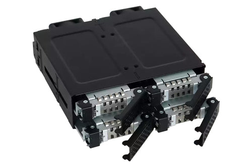 Drive Bay Panel Icy Dock MB699VP-B 15mm Dual 4cm Fans 32Gbit/s Metal