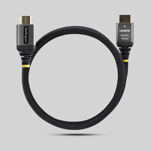 StarTech.com HDMI2-FLEX-4K60-1M HDMI cable