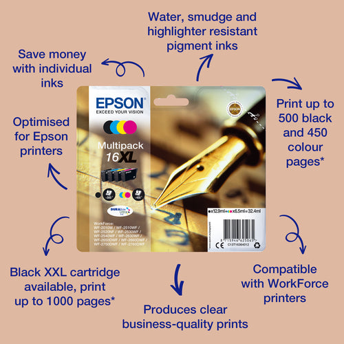 Epson Pen and crossword C13T16234012 ink cartridge