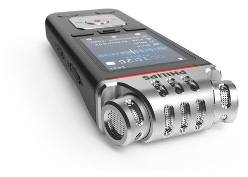 Philips VoiceTracer Digitales Diktiergerät 50-20000 Hz Kompaktes Design