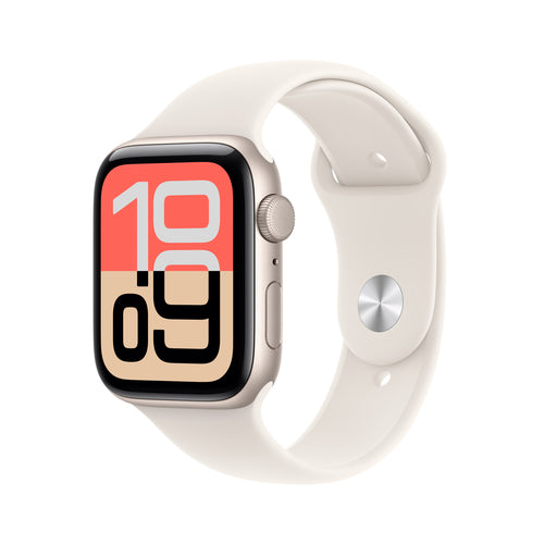 Apple Watch SE (3rd Gen) 44mm GPS Starlight Aluminium Case OLED Touchscreen 64GB Wi-Fi