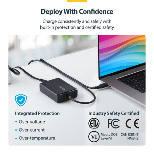 StarTech.com 1100LE-USB-C-CHARGER power adapter/inverter