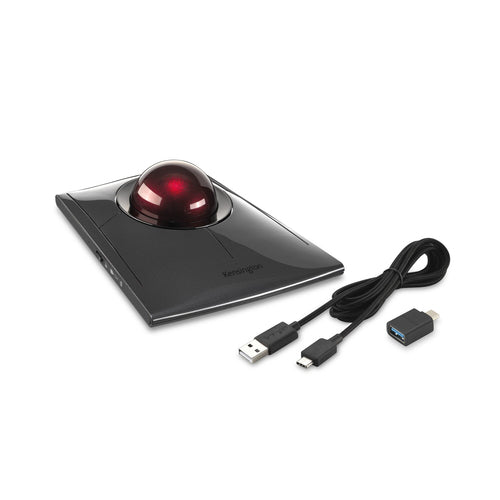 Kabellose Trackball-Maus Kensington SlimBlade Pro 1600 DPI beidhändig optisch Bluetooth USB