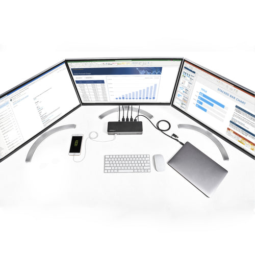 StarTech.com DK31C3HDPD laptop dock/port replicator