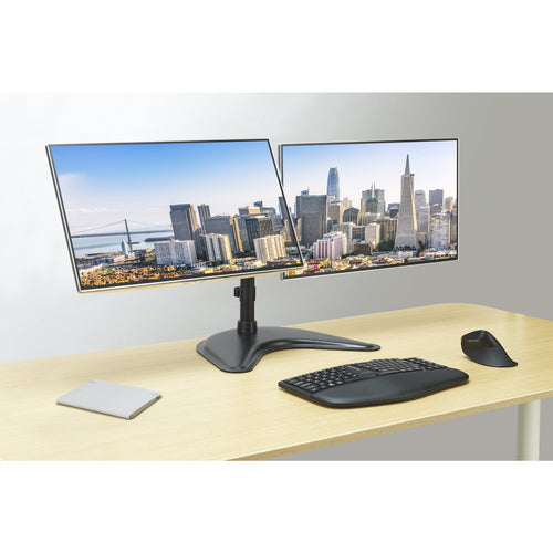 Dual Monitor Stand Kensington SmartFit Ergo 27-Inch 20kg VESA Mount Adjustable Height