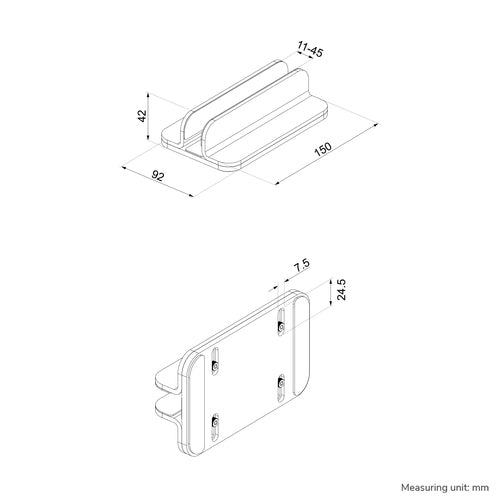 Neomounts NSLS300SILVER laptop stand