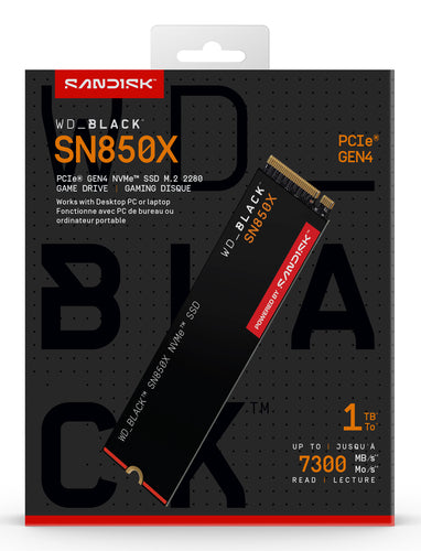 Western Digital Black WD_BLACK SN850X NVMe