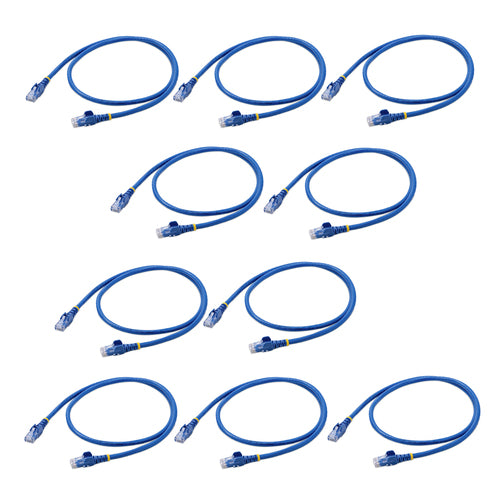 StarTech.com N6PATCH3BL10PK networking cable