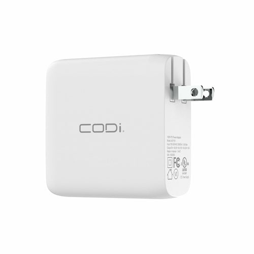 AC-Ladegerät für Mobilgeräte CODi A01118 Innen 2m Kabel Weiß