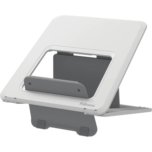 Fellowes Breyta Laptopständer – Weiß, höhenverstellbar, 14 Zoll kompatibel
