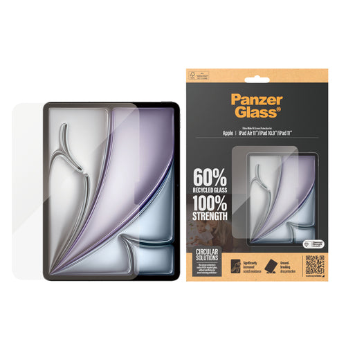 PanzerGlass ® Screen Protector iPad Air 11'' (2024-2026) | iPad 11'' (2025) | iPad 10.9'' (2022) | Ultra-Wide Fit