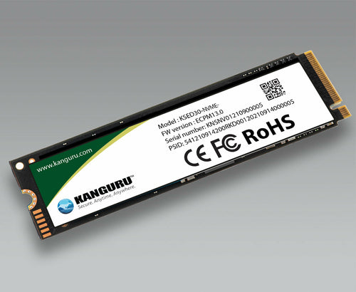 iStorage Kanguru Defender SED30 2TB M.2 NVMe SSD – AES-XTS 256-Bit-Verschlüsselung