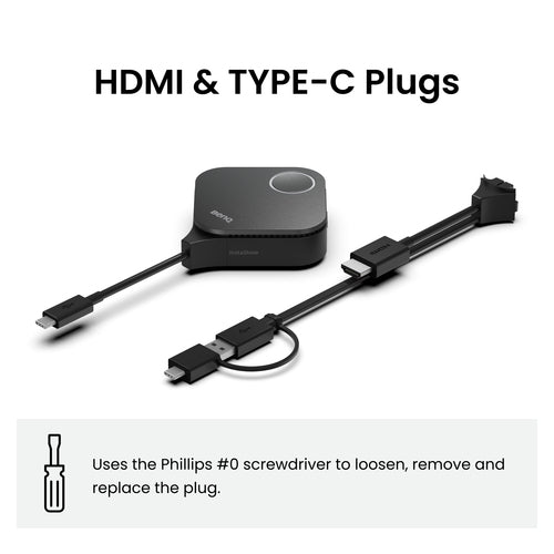 4K UHD Kabelloses Präsentationssystem BenQ InstaShow WDC15 Desktop