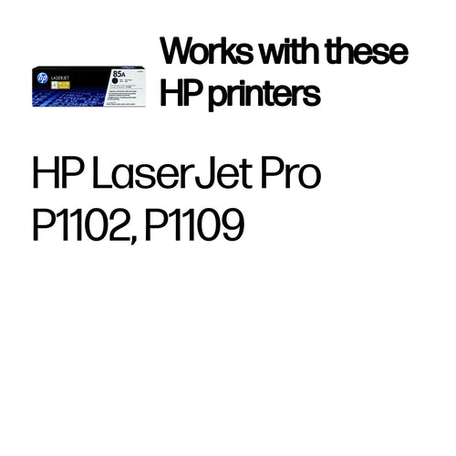 HP 85A Original LaserJet Tonerkartusche, Schwarz