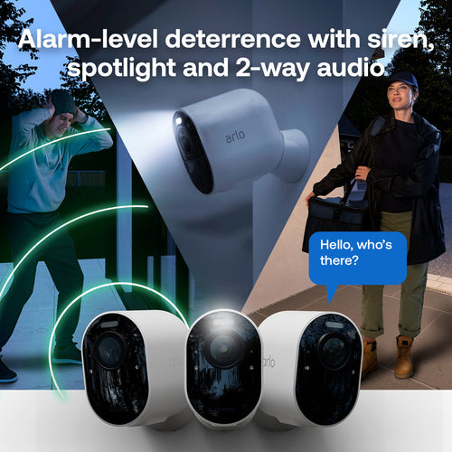 Arlo Pro VMC4370P IP Kamera 3er Set
