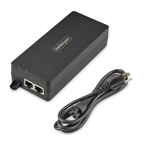 1-Port 10Gbps PoE++ Injector 90W 2.5/5/10G Ethernet Unmanaged