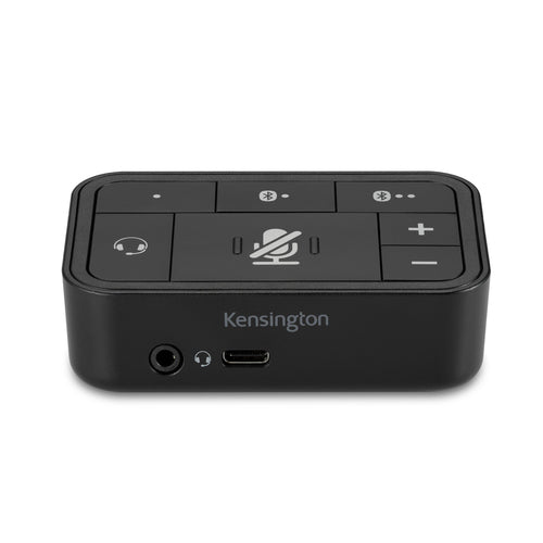 Kensington K83300WW Universal 3-in-1 Pro Audio Headset – Kontroll-Adapter, Schwarz