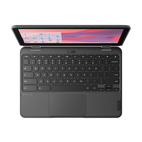 Lenovo 500e Chromebook Gen 4s – 11,6-Zoll-Display, Intel N, 4 GB RAM, 64 GB Speicher – Laptop für den Bildungsbereich