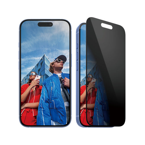 PanzerGlass ® Privacy Screen Protector iPhone 16 | 15 | Ultra-Wide Fit w. EasyAligner