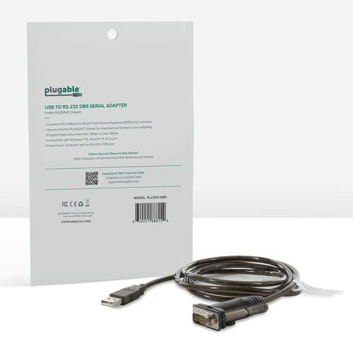 Plugable Technologies PL2303-DB9 serial cable