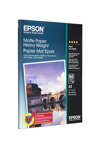 Epson Matte Paper Heavy Weight printing paper