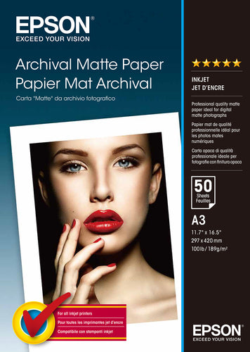 Epson Archival, DIN A3, 189g/m²